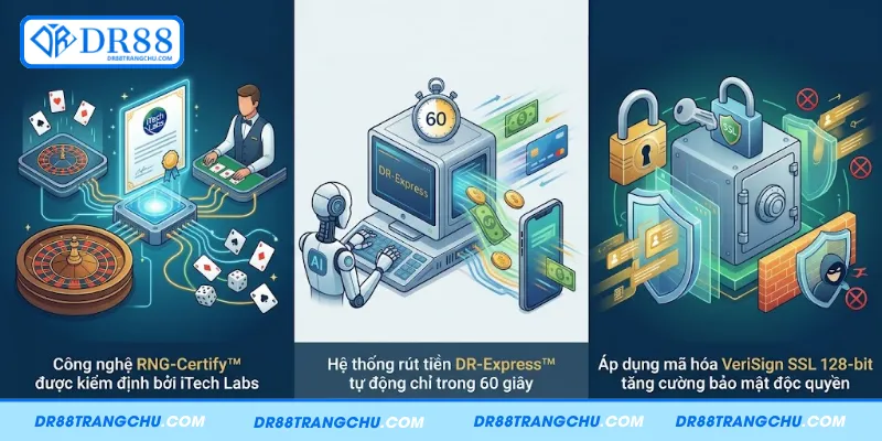 3 ưu điểm nổi bật khẳng định vị thế thương hiệu DR88