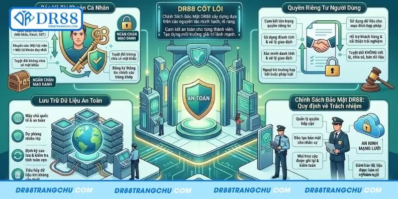 Các quy định chính sách bảo mật DR88 bạn cần nắm rõ