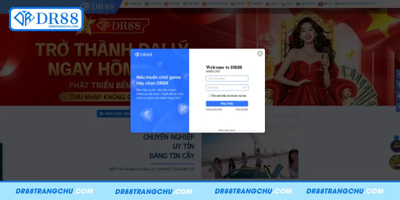 Hướng dẫn các bước đăng nhập DR88 chính xác, nhanh chóng